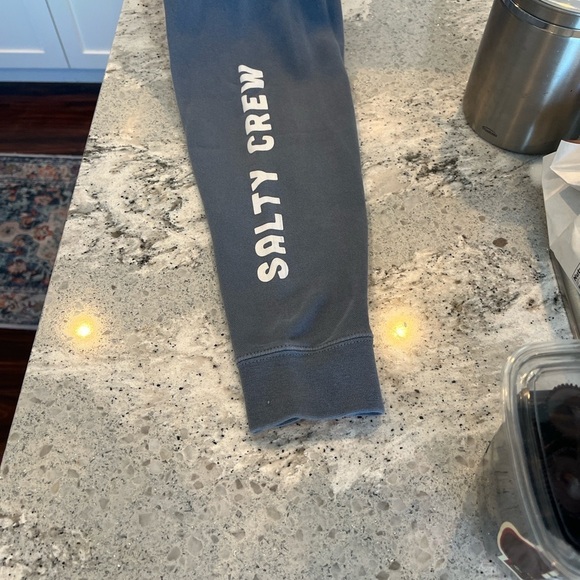 Salty Crew Blue Hoodie for Men - Picture 6 of 6